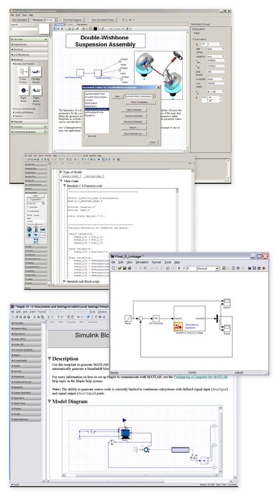 Les modèles Simulink améliorés avec la nouvelle boite à outils MapleSim Connectivity Toolbox